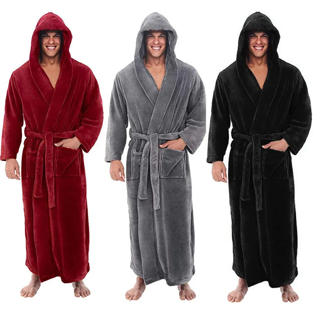 Junips | HoodedChill – Cozy Bathrobe for Men