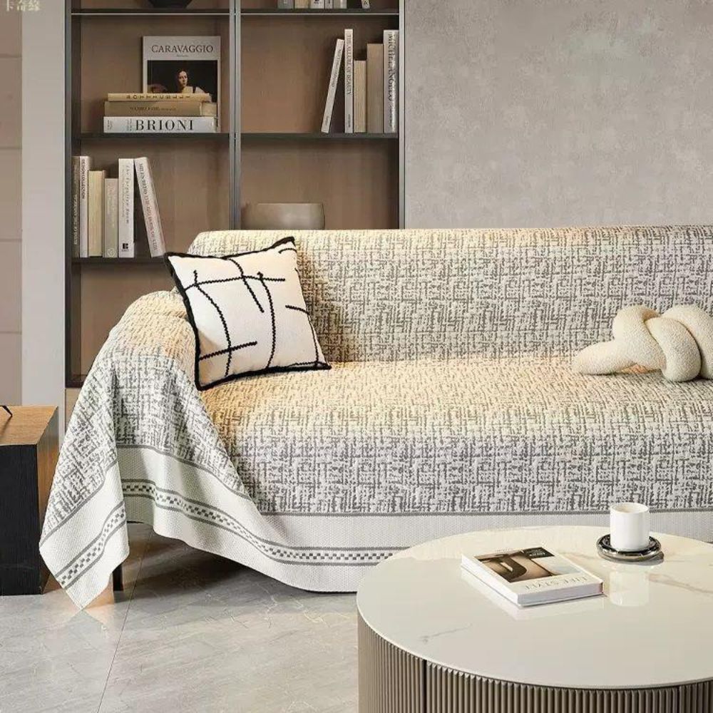 Junips | Sahara Sketch Chenille Sofa Cover