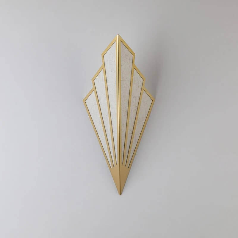 Junips | Fan-shaped Art Deco Wall Light