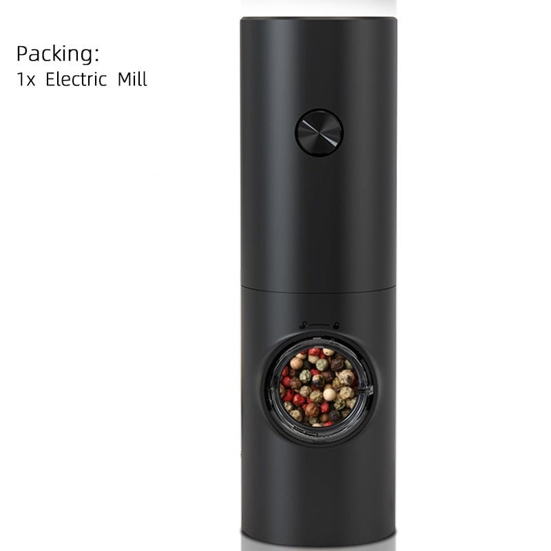 Junips | Electric automatic pepper and salt mill with LED light and adjustable grind - Perfect for the kitchen or the restaurant