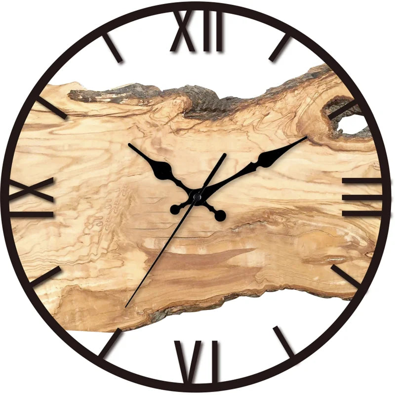 Junips | Silent wall clock made of acrylic and wood