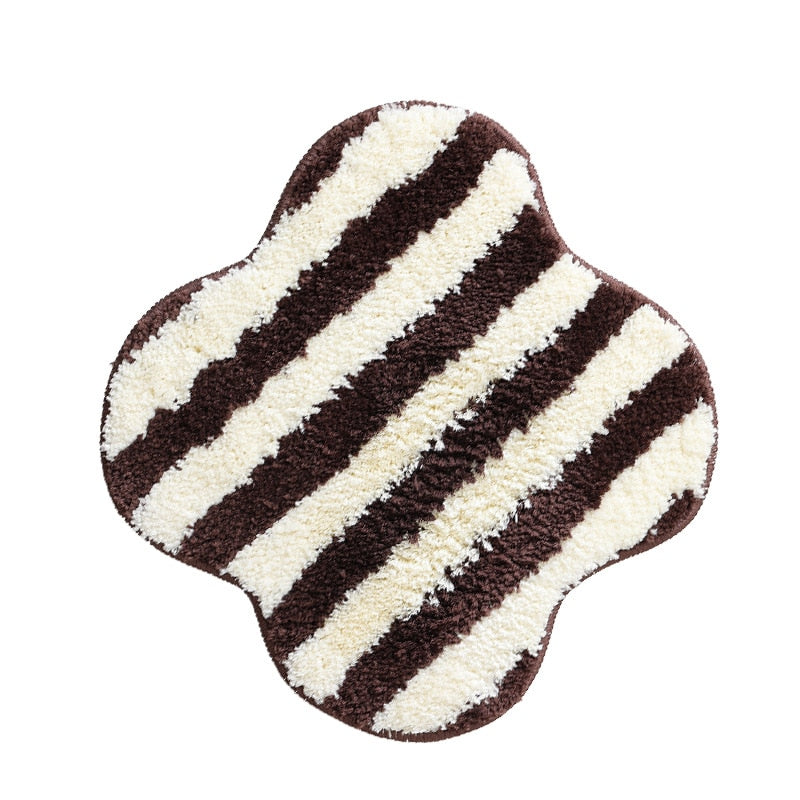 Junips | Quilted striped chair cushion