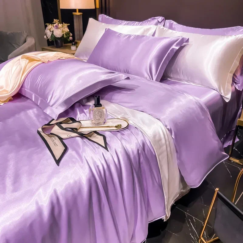 Junips | Luxurious Silk Bed Set
