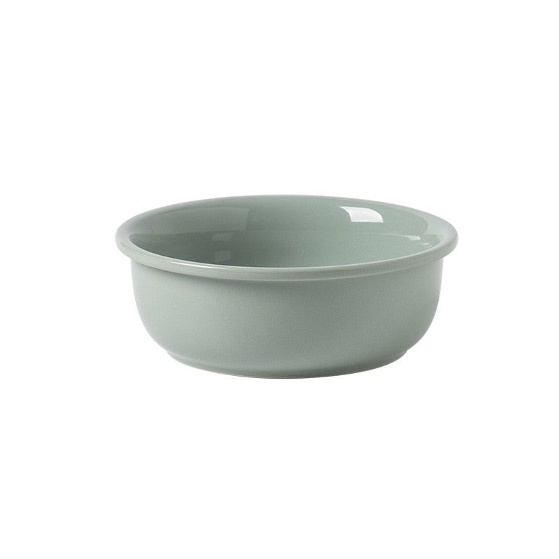 Junips | Misha Ceramic Elevated Cat Bowl with Wooden Stand