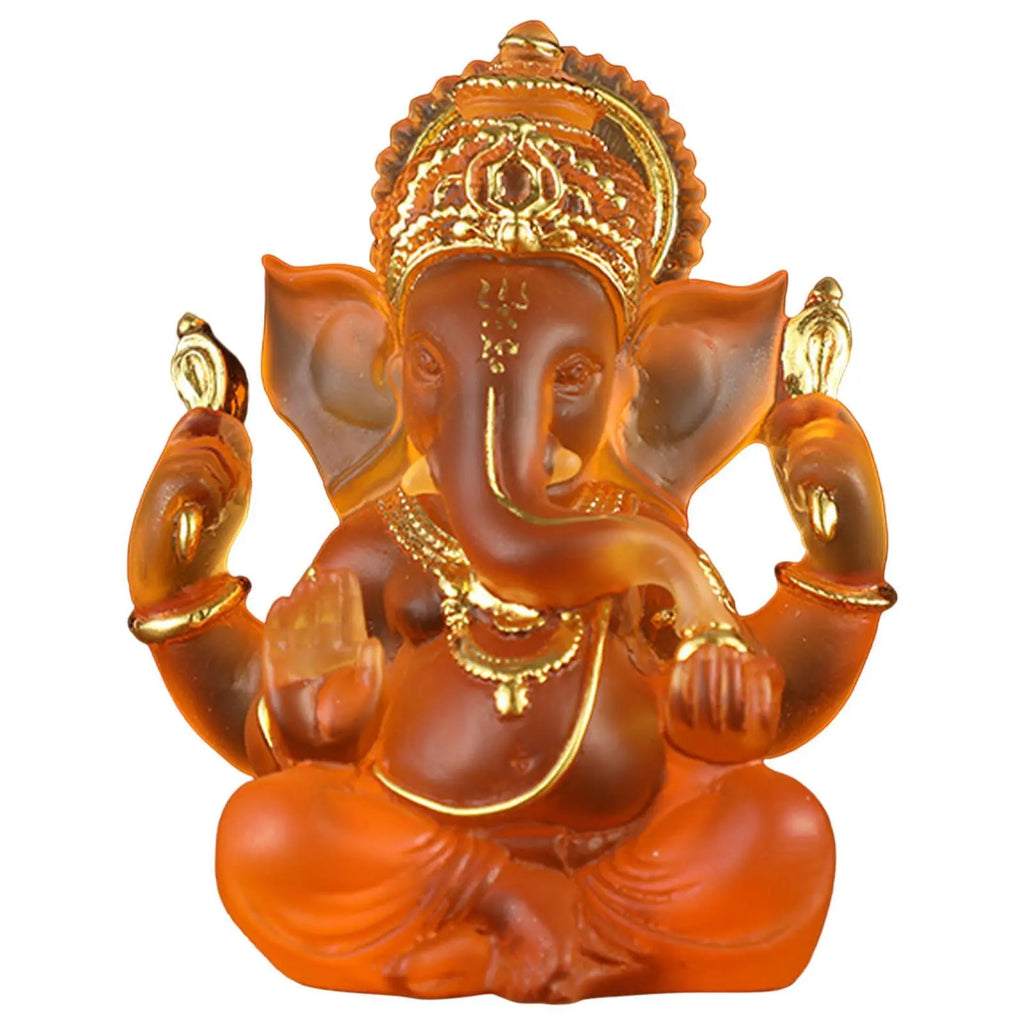 Junips | Rare colored semi-transparent Ganesh statues for luck in your home