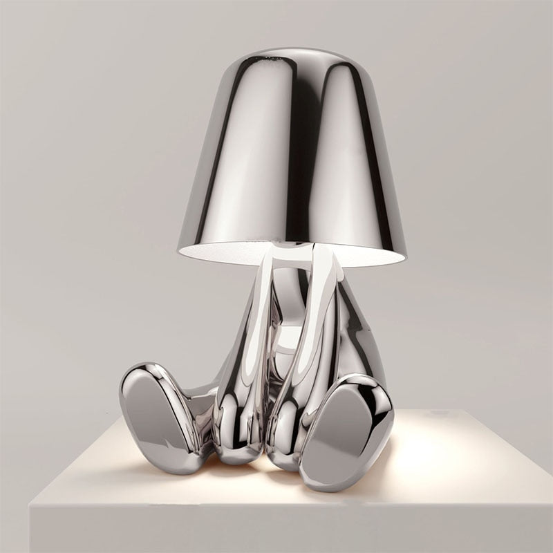 Junips | Modern Gold Metal LED Table Lamp