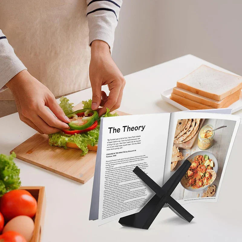 Junips | WoodenTabletEase | Practical wooden stand for (cook)books