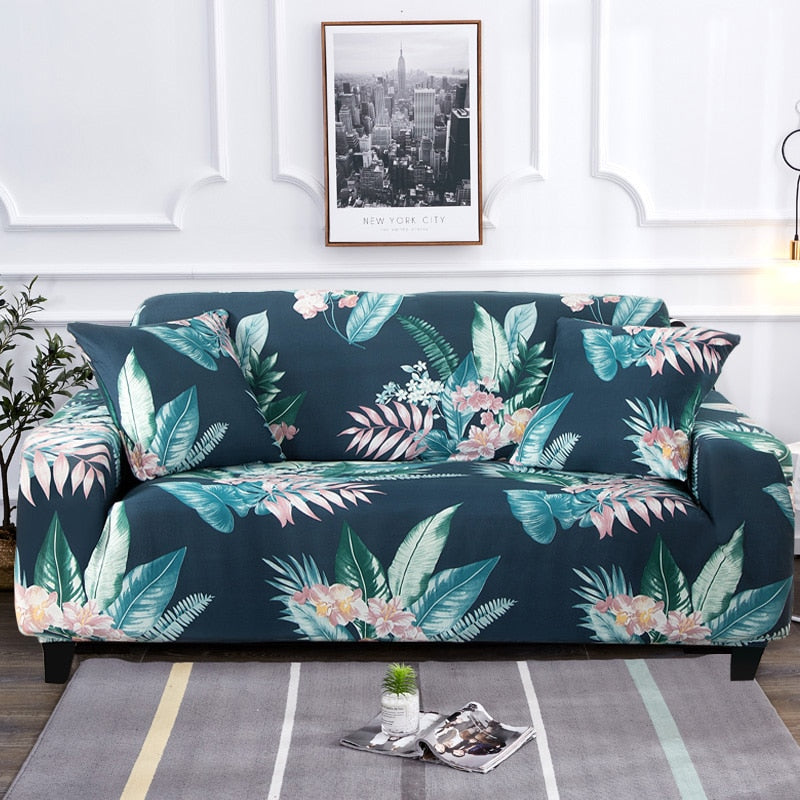 Junips | Modern Non-slip Colorful Elastic Sofa Cover