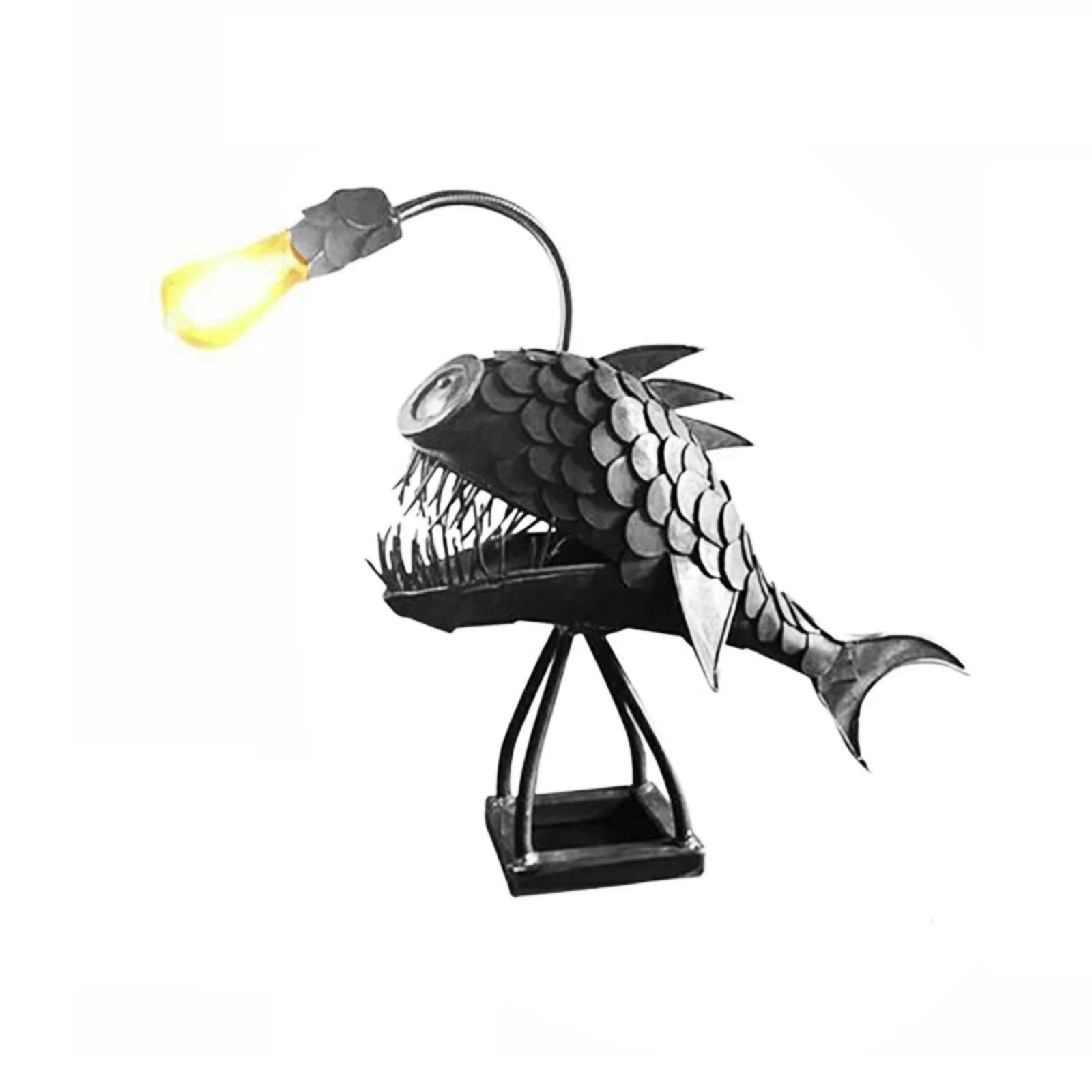 Junips | Table lamp - RusticFish - Adjustable lighting - Handmade artistic charm