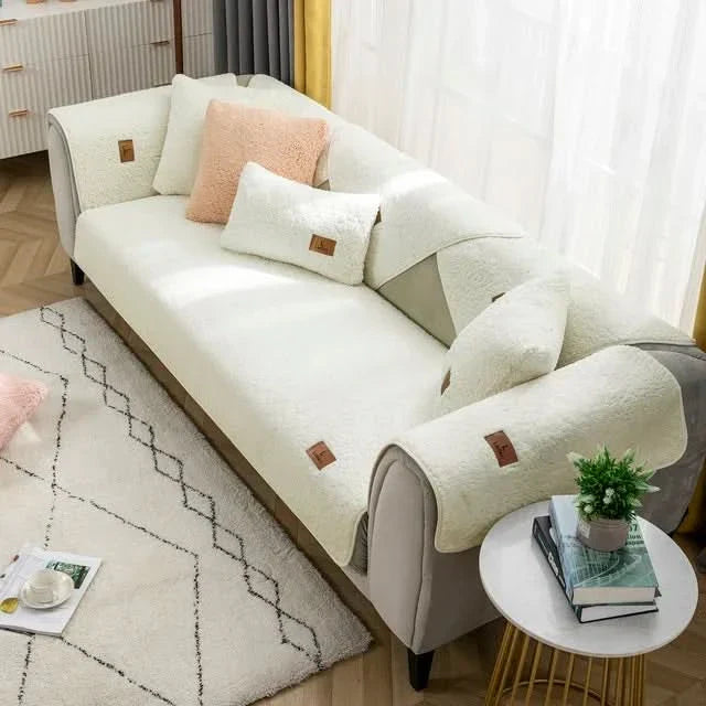 Junips | CozyShield - Elegant and protective stretch sofa cover