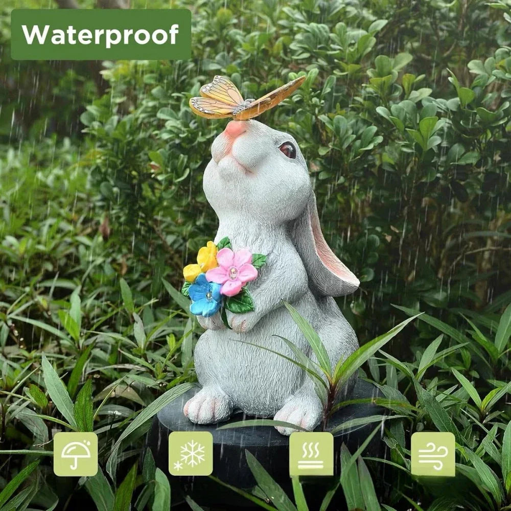 Junips | Butterfly and Flower Hare Garden Light