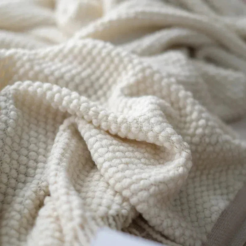 Junips | CREAM WHITE BLANKET