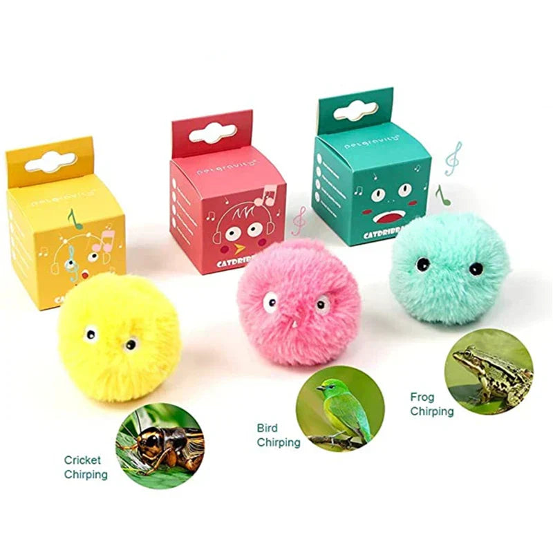 Junips | – smarter interactive plush ball for cats | buy 1, get 1 free 🎁
