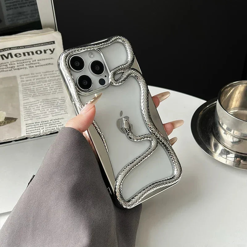 Junips | Snake Wrap Retro Phone Case