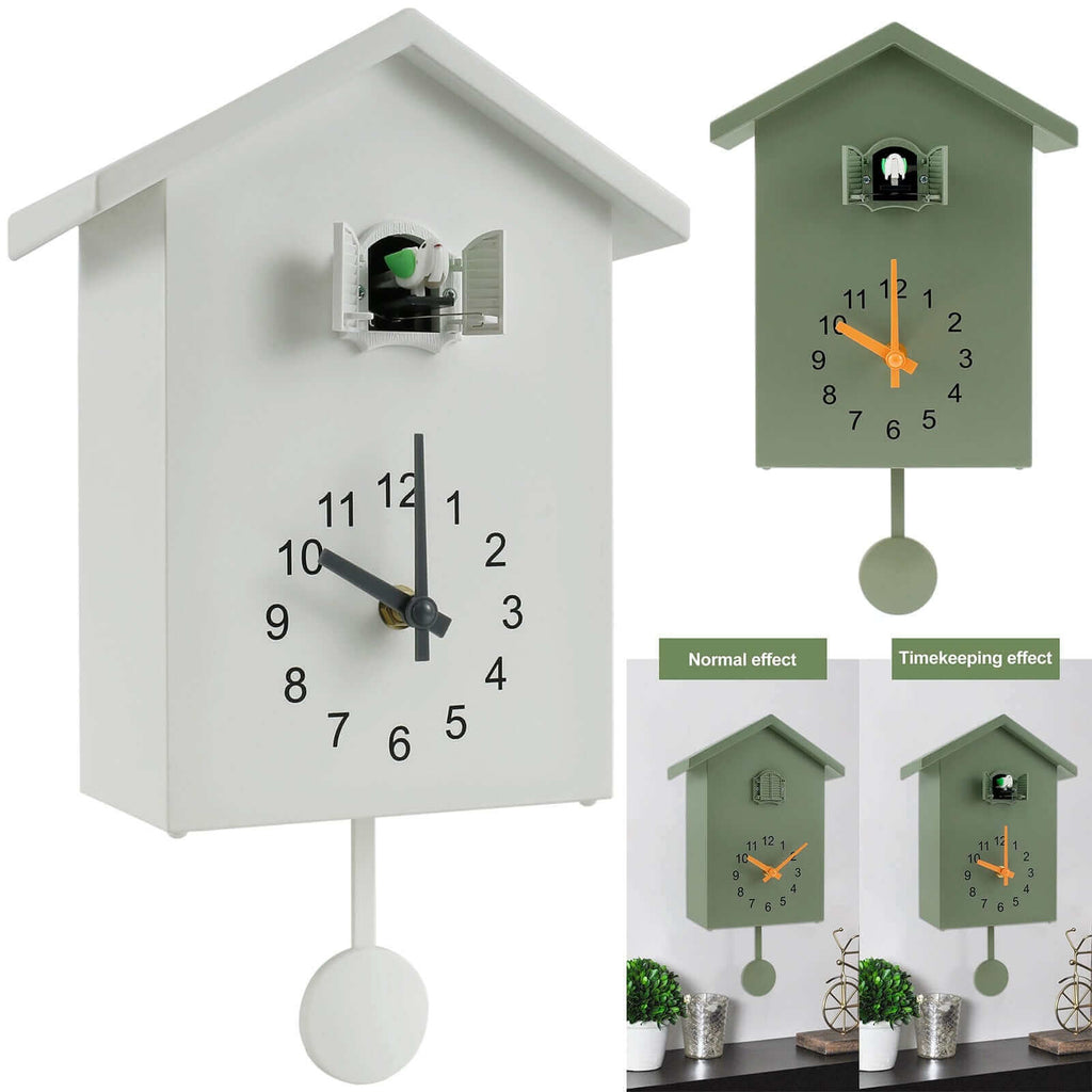Junips | Contemporary Cuckoo Quartz Wall Clock
