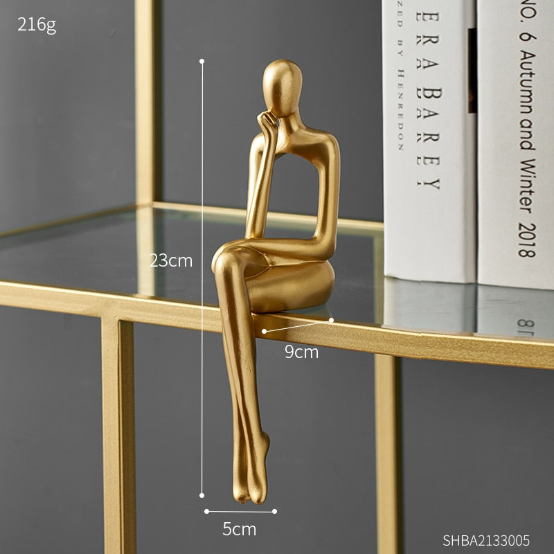 Junips | Modern Figurines Abstract Home Decor Sculpture