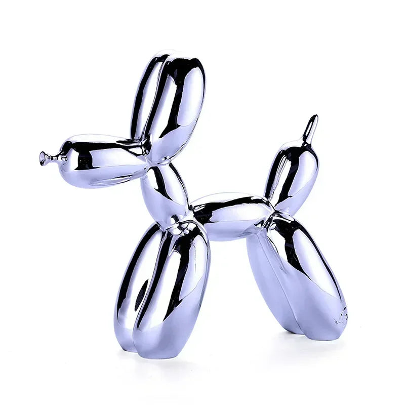 Junips | Nordic Balloon Dog Sculpture Resin Animal Ornament Art Sculptures and Figures Craft Home Decoration Room Desktop Accessories
