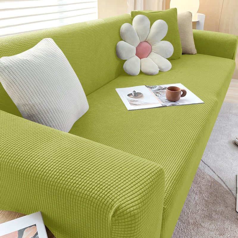 Junips | FlexiCover Elastic Sofa Cover – Protection Cover for Corner Sofas and Standard Sofas