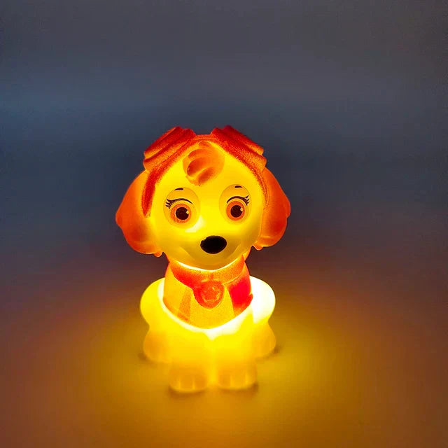 Junips | Paw Patrol Night Lamp - 3D Table Lamp for Kids, Creative Birthday Gift