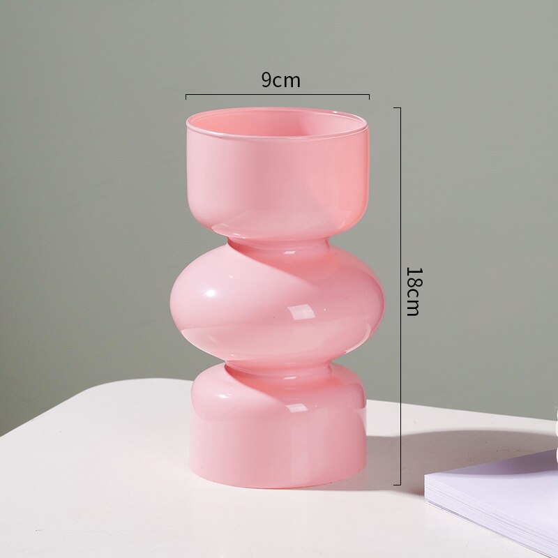 Junips | Glass Animal Vase - Multicolor