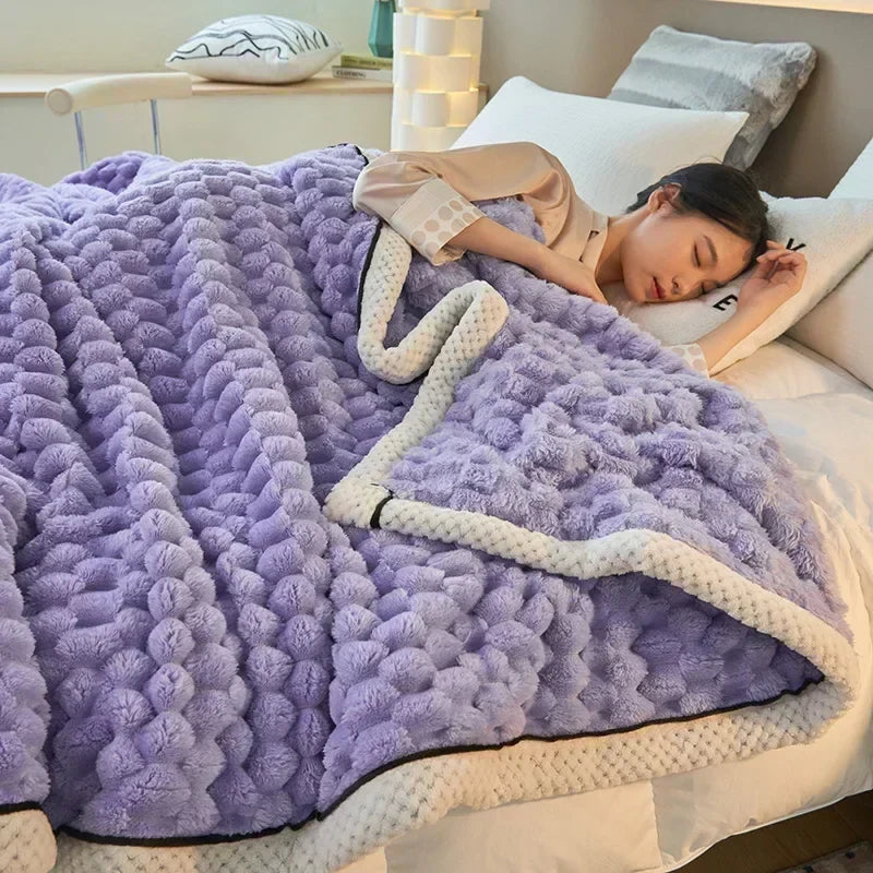 Junips | TurtleVelvet | Autumn Flannel Blanket