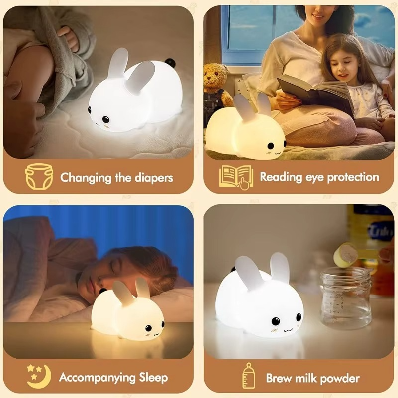 Junips | Enchanting Jade Rabbit LED Night Light