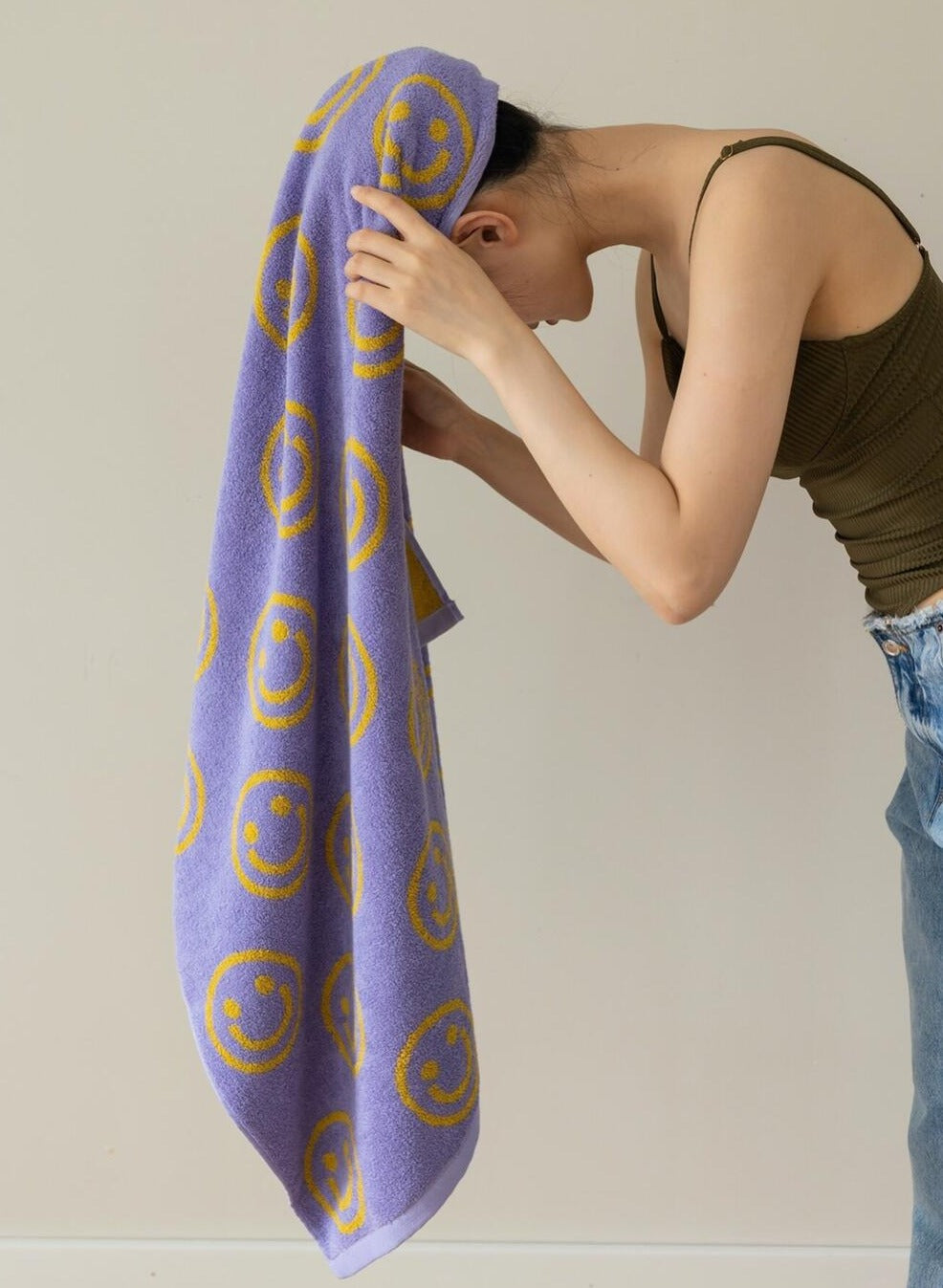 Junips | Double-sided Smiley Towel