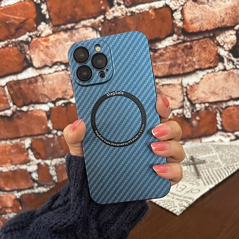 Junips | Carbon Fiber Magsafe Magnetic iPhone Case