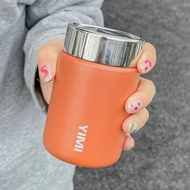 Junips | 230ml Mini 316 Stainless Steel Portable Thermos - Pocket Vacuum Bottle