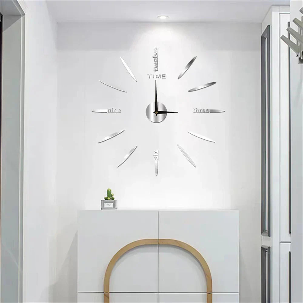 Junips | New large unique style acrylic wall clock