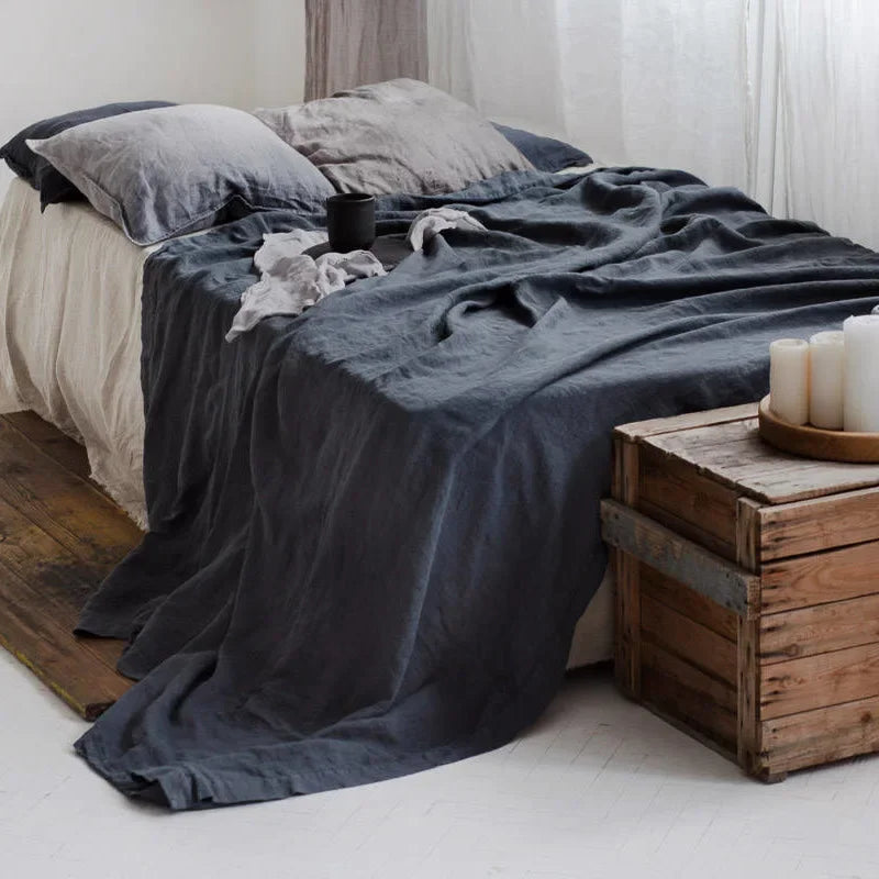 Junips | BedBreeze | Linen Bed Sheet