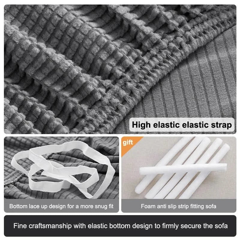 Junips | CushionWrap - Elastic, non-slip sofa covers