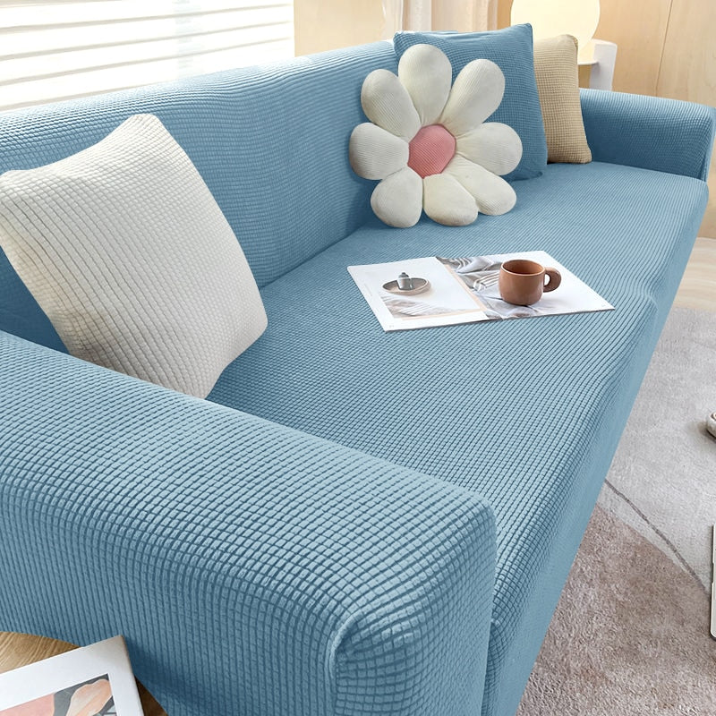 Junips | FlexiCover Elastic Sofa Cover – Protection Cover for Corner Sofas and Standard Sofas