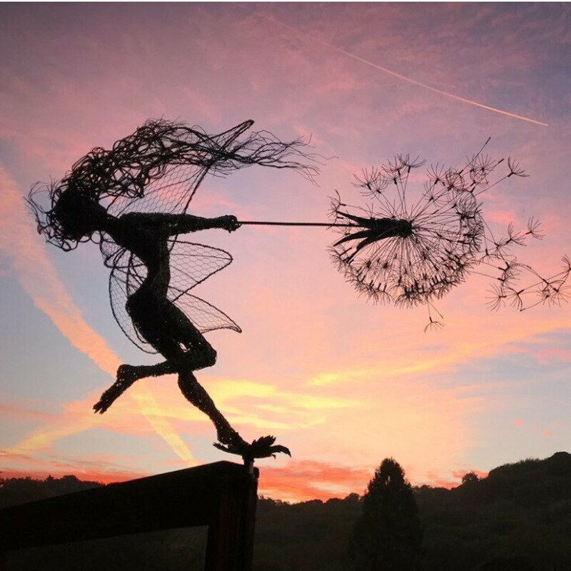 Junips | Enchanting fairy tale garden sculptures: dreamy garden decorations - Alisa