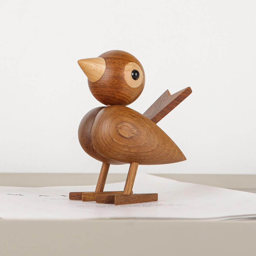 Junips | A little bird told me, Nordic wooden ornament