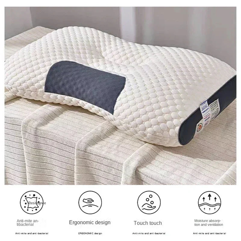 Junips | Orthopedic neck pillow with reverse traction for a patient, 48 x 74 cm