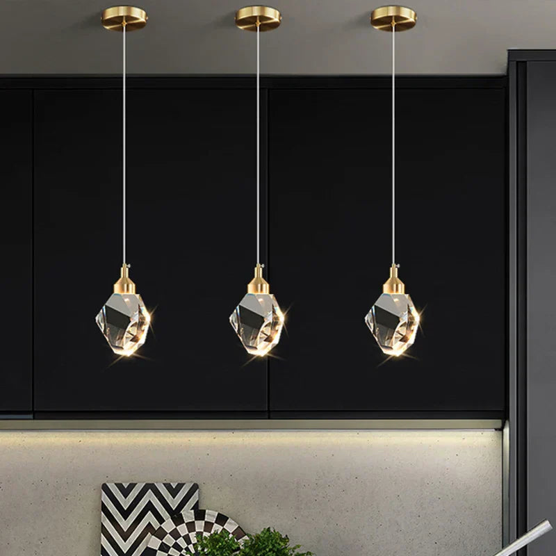 Junips | Elegant Crystal Pendant Lights