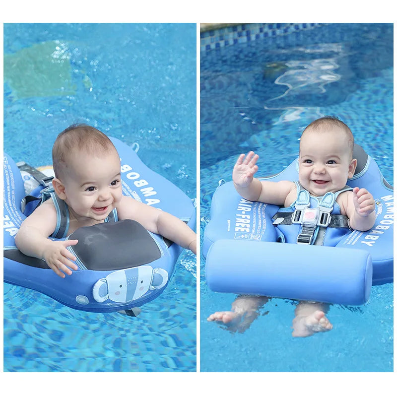 Junips | Mambobaby Non-inflatable Baby Swim Ring Seat - Pool Toy for Boys and Girls - Fun Accessories for Safe Water Play