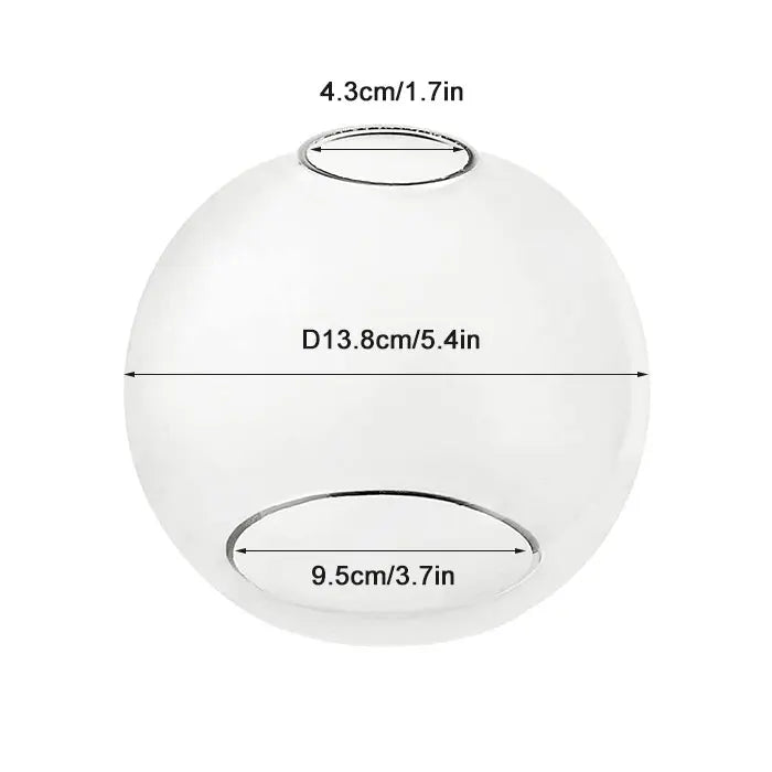 Junips | ClearShade | Lampshade Transparent Light Cover