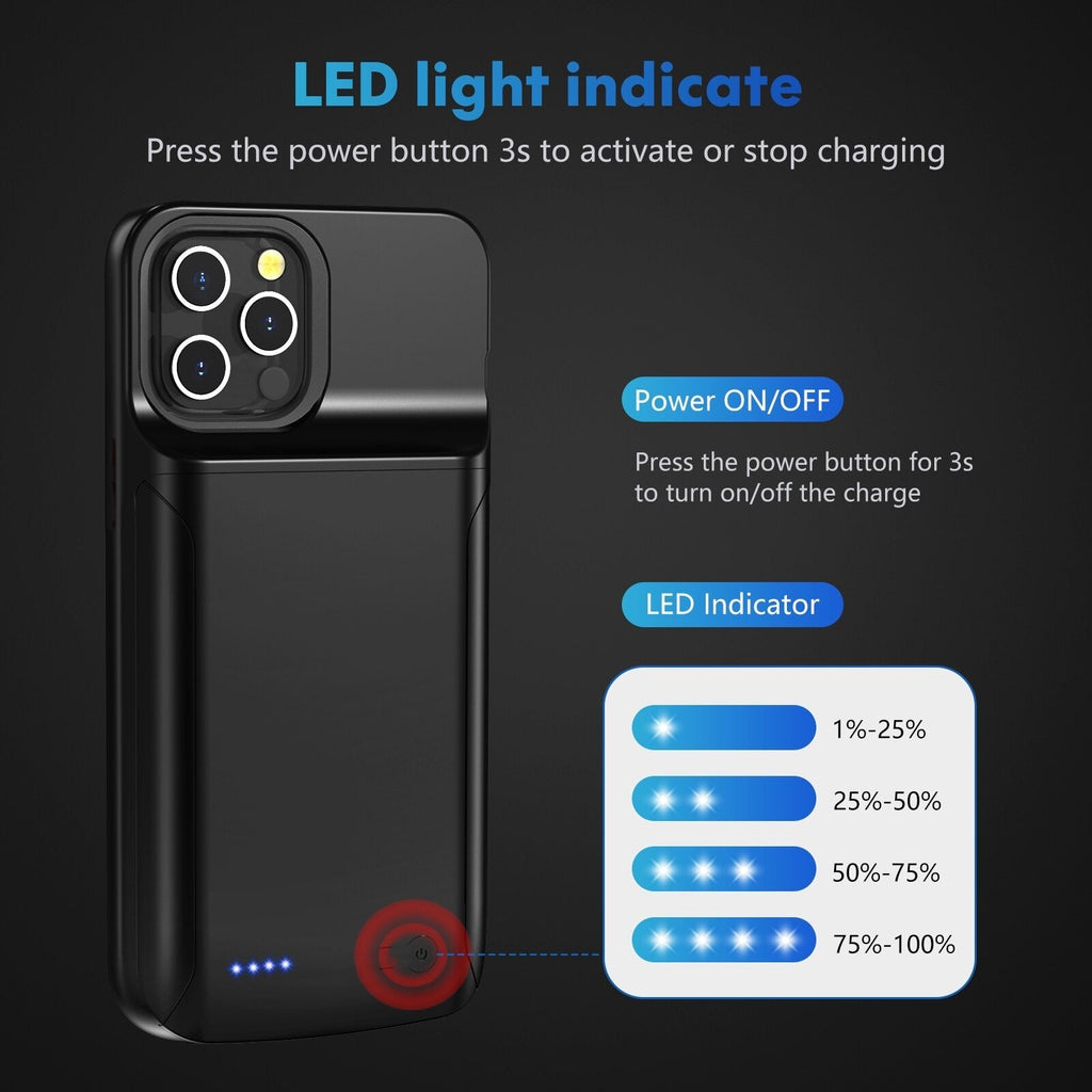 Junips | Power Bank Charging Armor Phone Case