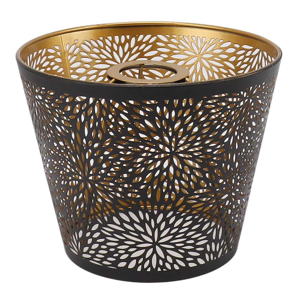Junips | Metal lampshade with gold pattern