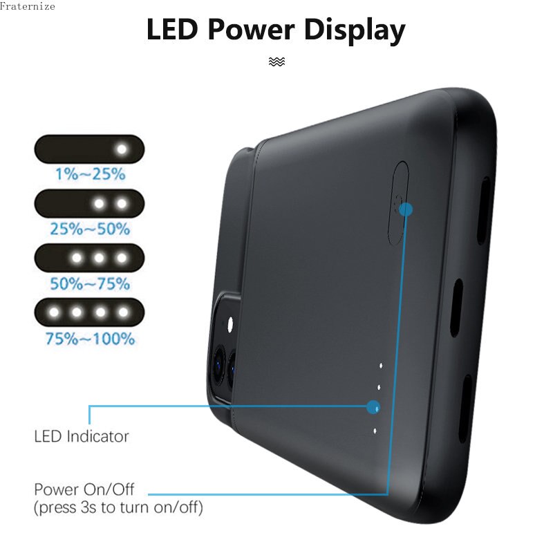 Junips | Power Bank Charging Armor Phone Case