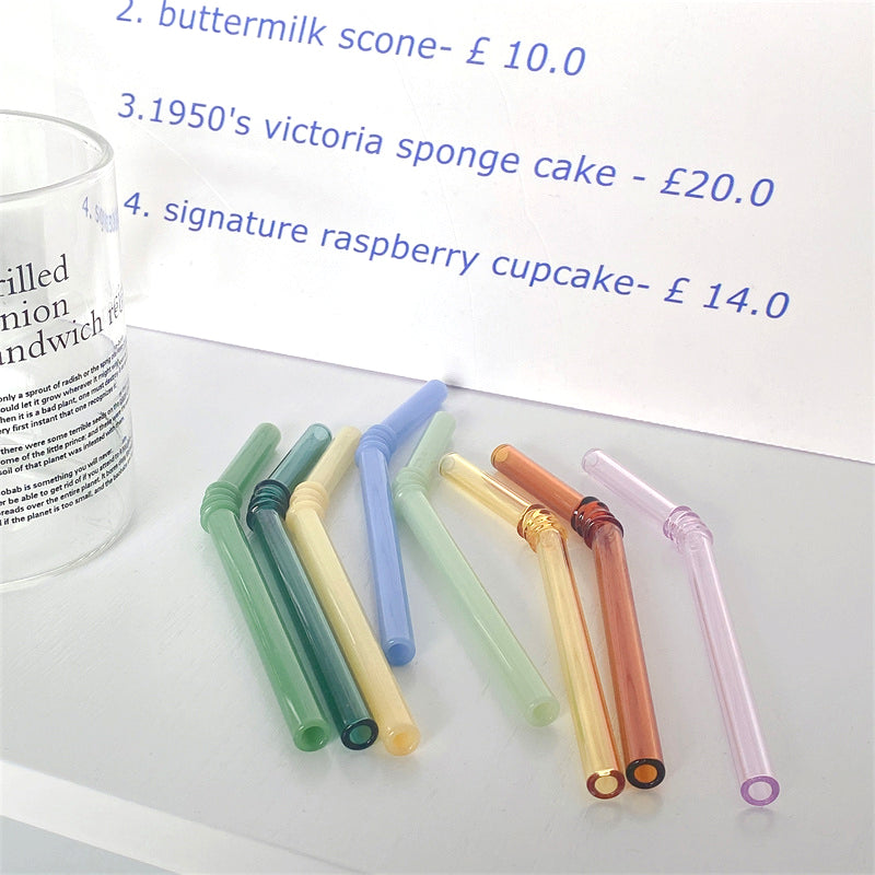 Junips | Glass straw - Set of 4
