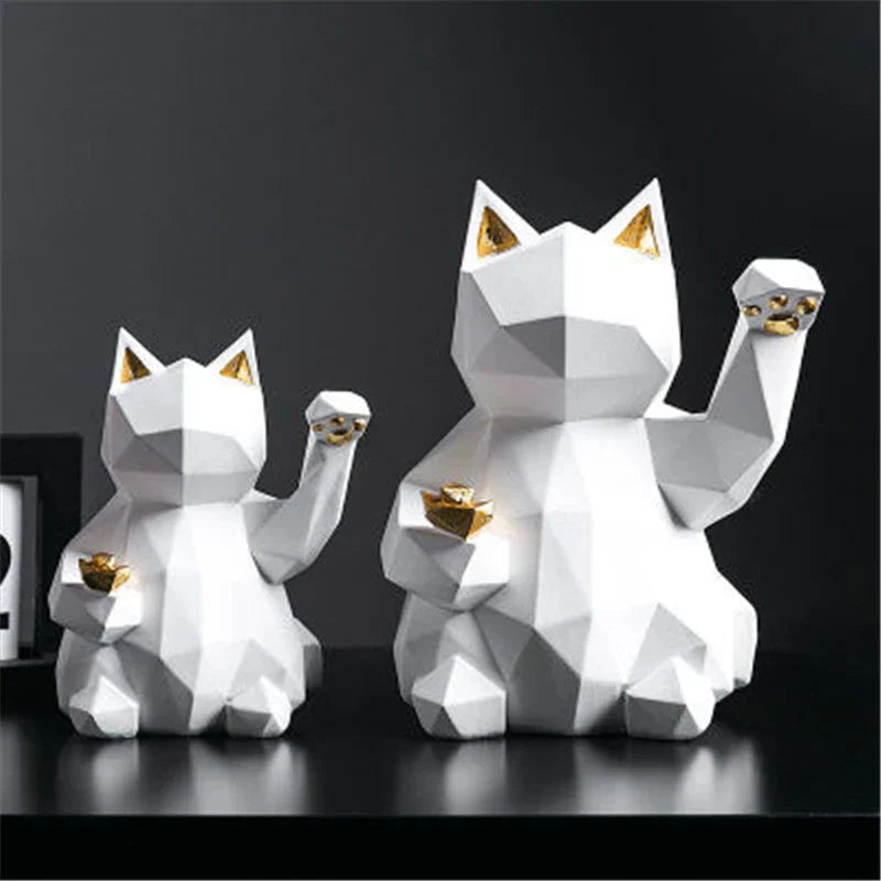Junips | Nordic Style Geometric Lucky Cat