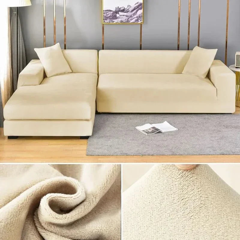 Junips | PlushFit - High-Quality Sofa Covers Made of Stretch Velvet