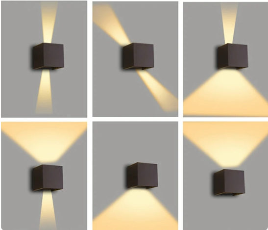 Junips | LED Cube Wall Lamps | 1+1 Free