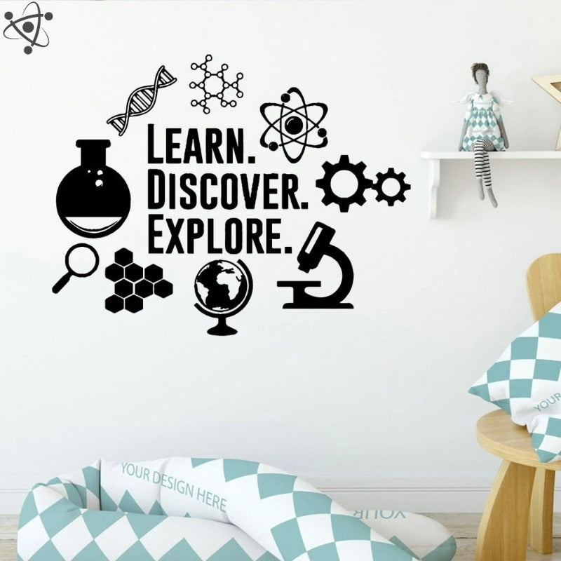 Junips | Wall sticker for scientific exploration