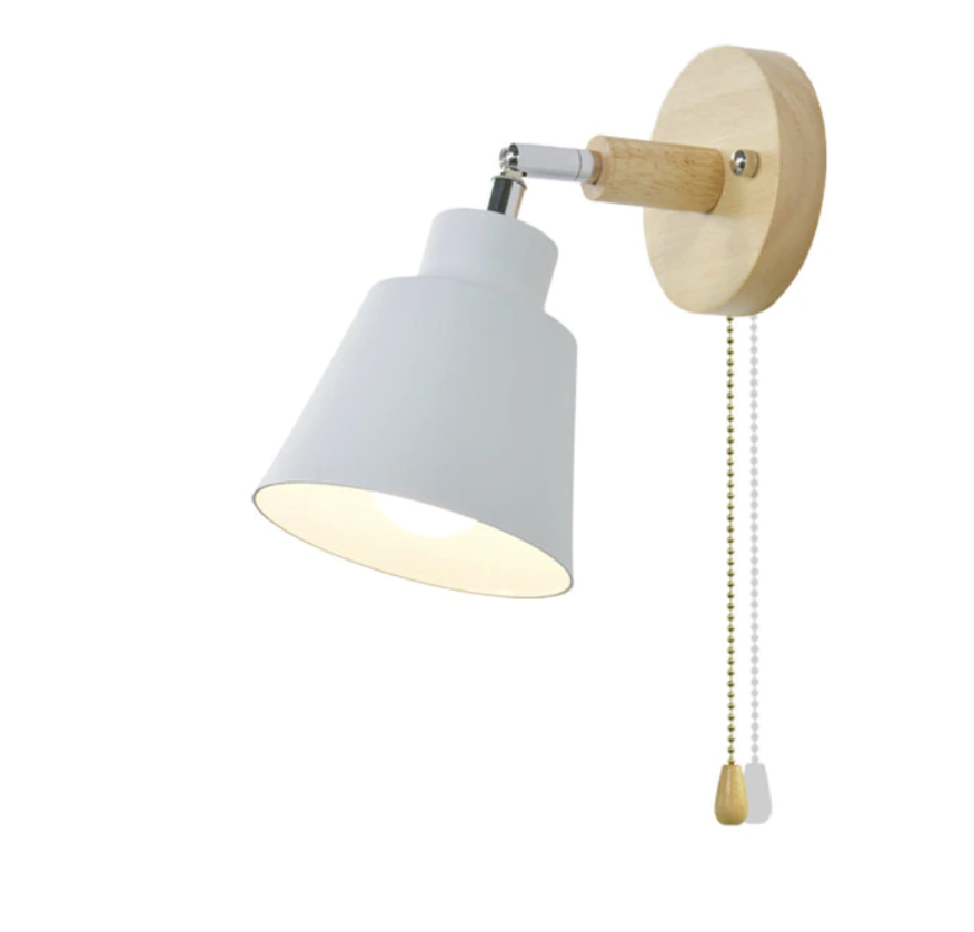 Junips | Rotatable Collin Wall Light with Pull Chain Switch