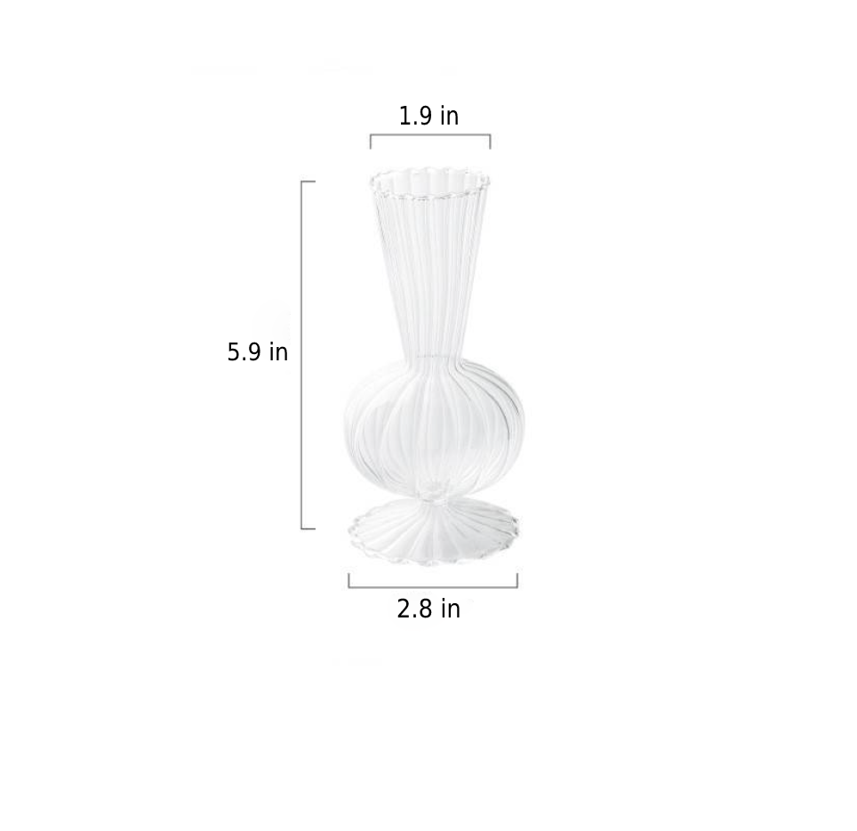 Junips | Petal-Textured-Glass Accents & Vases