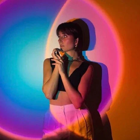 Junips | GlowDusk – Sunset Lamp with Adjustable Colors and Angles